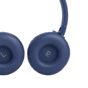 JBL Tune 660NC - Blue - Wireless, on-ear, active noise-cancelling headphones. - Detailshot 3